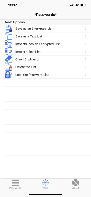 ‎*Passwords* Copy & Paste Screenshot