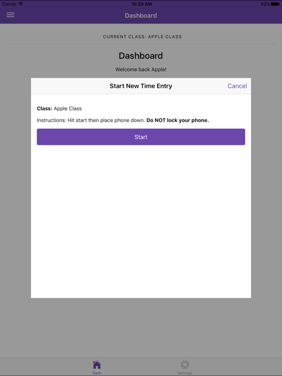 Phones Down - Reduce Classroom Distractions iPad screenshot