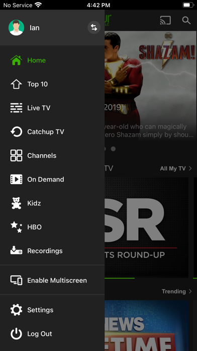 YourTV Green Screenshot