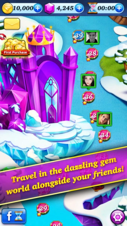 Jewel Story - 3 match puzzle candy fever game screenshot-1