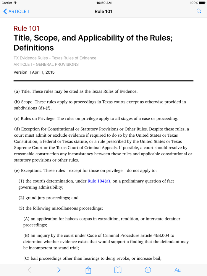 Texas Rules of Evidence LawStacks TX Law