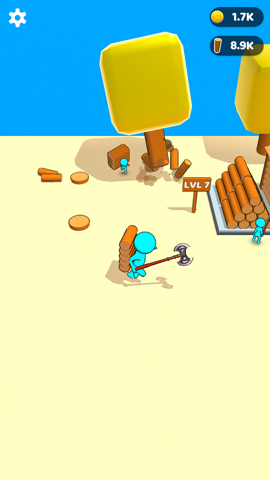 #5. Craftheim - 3D Idle Lumberjack (iOS) 由: AI Games FZ