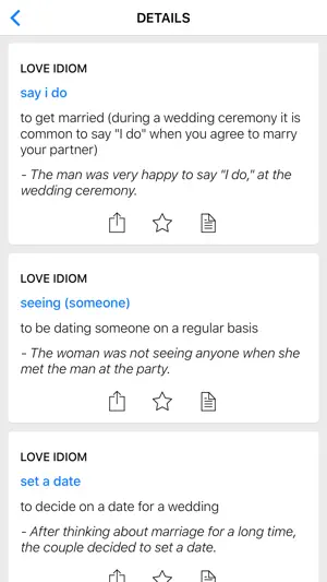 Eyes & Love idioms screenshot 1