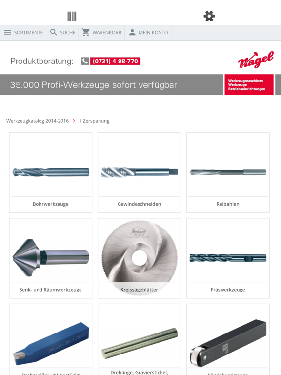 Screenshot #5 pour Nagel – Werkzeug Bestellapp