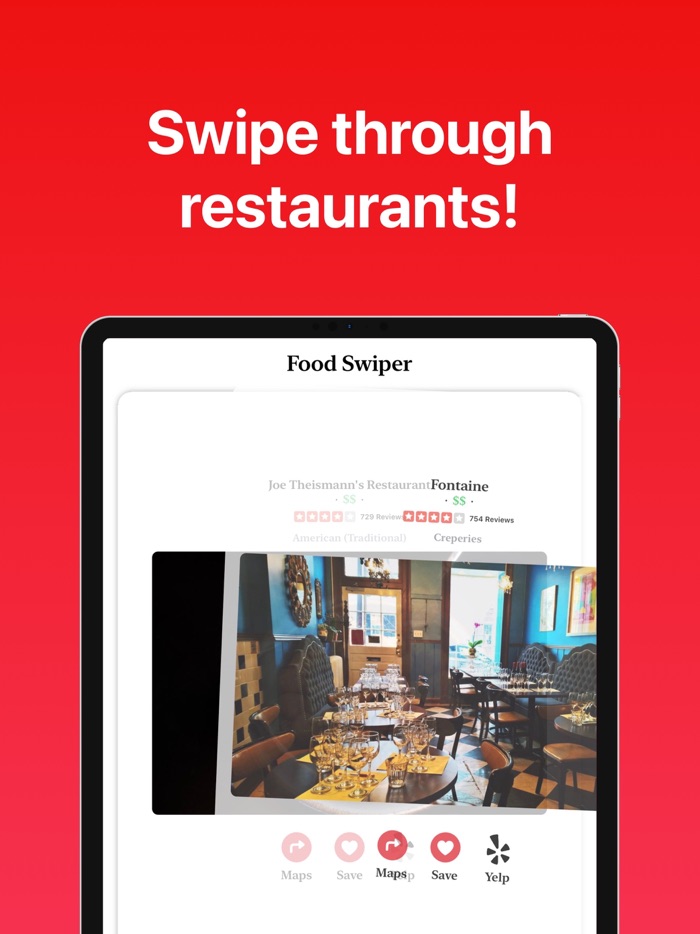 Food Swiper - Find food