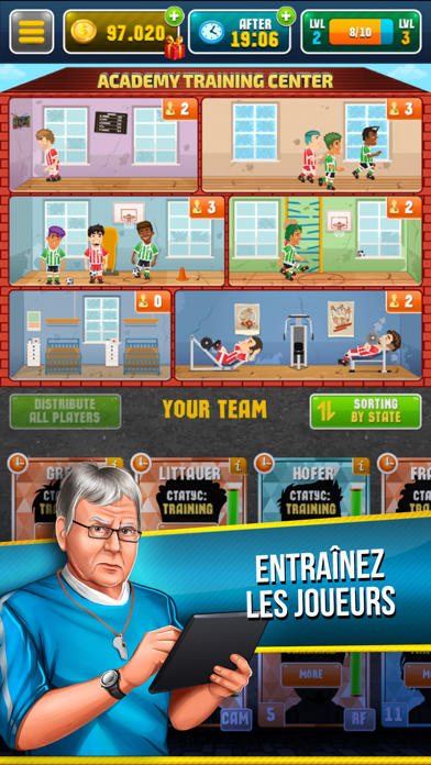 Screenshot #1 pour Simulateur Football d'Académie