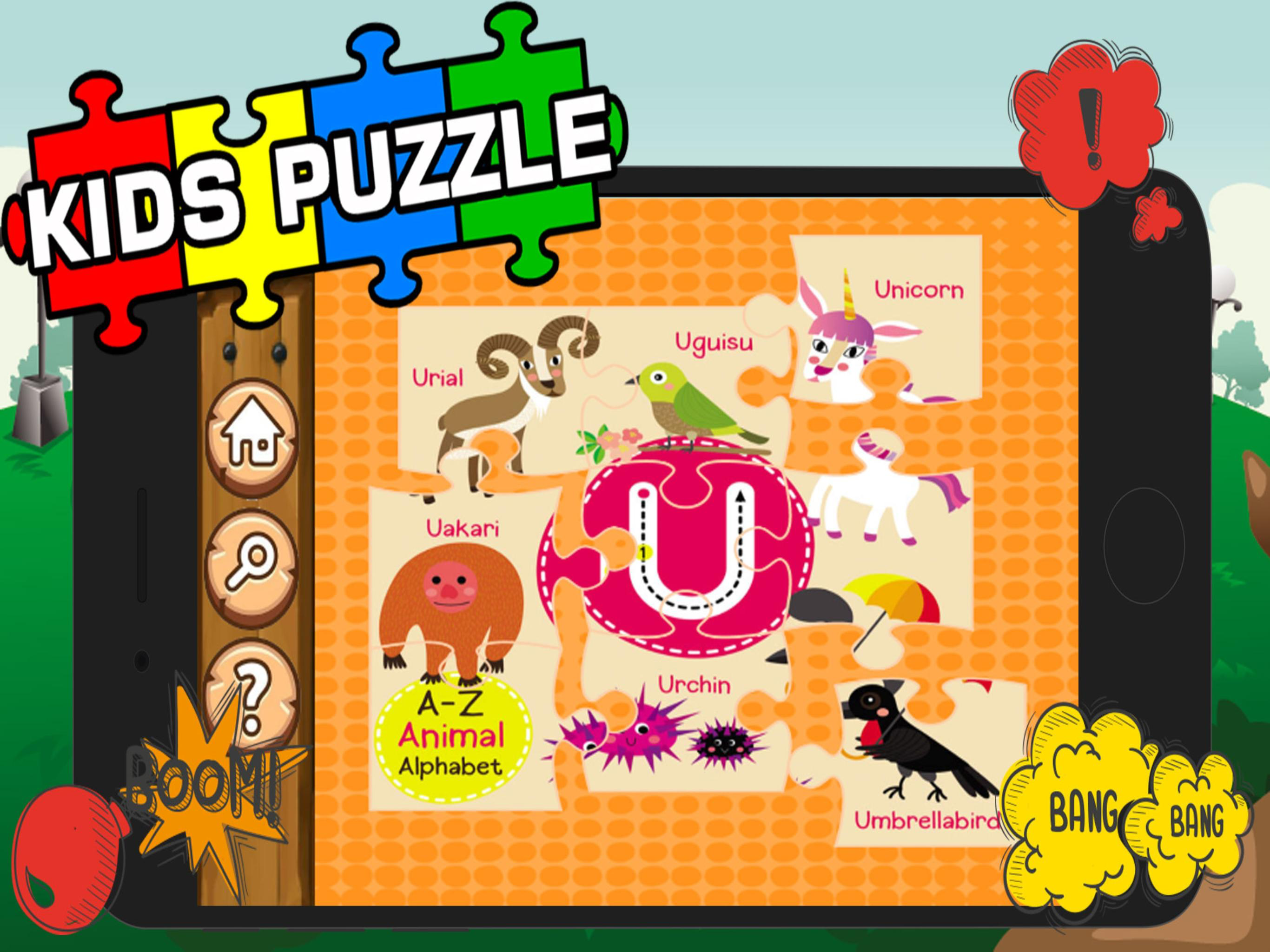 Kids ABC Jigsaw Puzzle Games:Toddler Learning Free screenshot 7