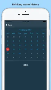 iWater: Daily Drink Tracker & Reminder screenshot #2 for iPhone