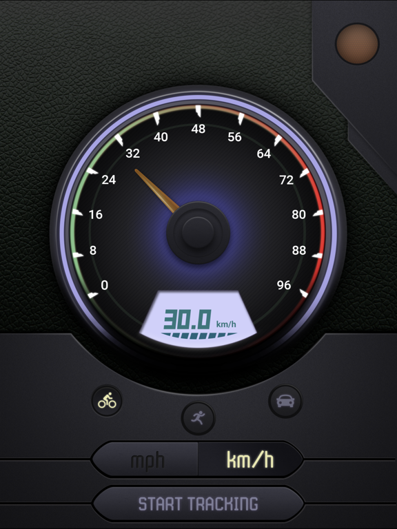 GPS Speedometer Digital and Analog iPad screenshot 1 - Productivity app