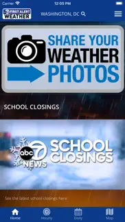 7newsdc first alert weather iphone screenshot 1