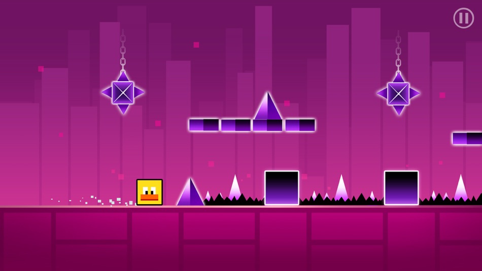 #4. Geometry Run - Make The Block Dash (iOS) By: jing ji