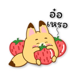 Little Mizu Fox Stickers