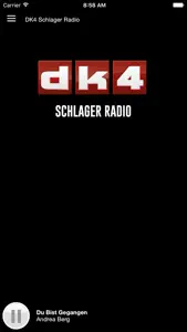 DK4 Schlager Radio screenshot #1 for iPhone