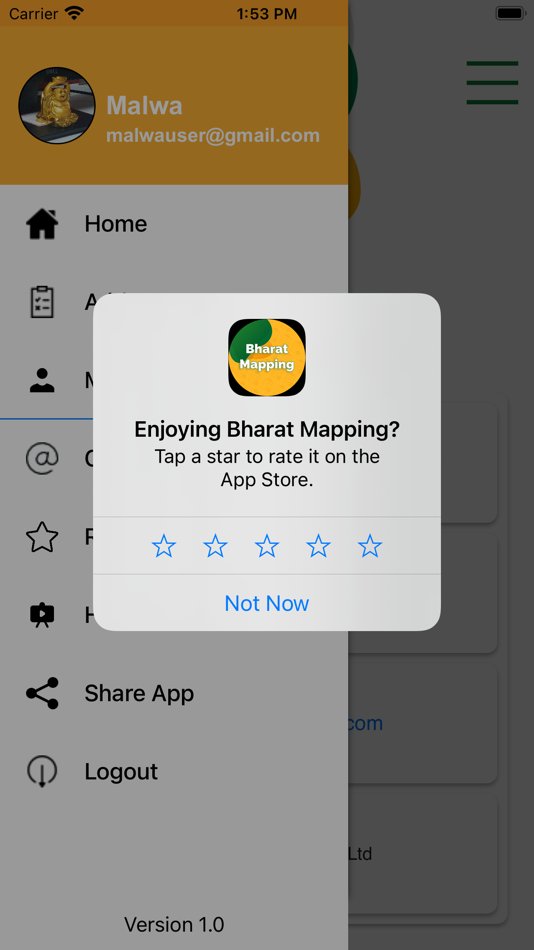 #9. Bharat Mapping (iOS) 由: Swapnil Parkhya