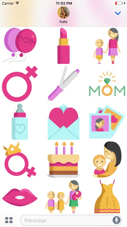 Mommoji - Mother's Day Stickers screenshot-4