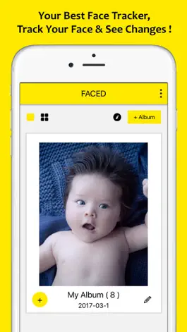 Game screenshot FACED – Face Changes Tracker (Photo & Slideshow) mod apk