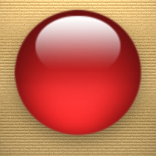 Red Crazy Ball Icon