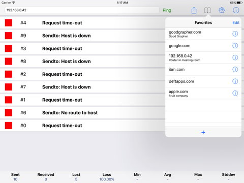 Ping - network utility screenshot 3