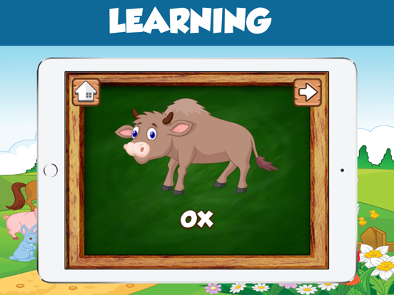 Screenshot #4 pour 6 dans 1 Ferme Animaux prénom Apprentissage Jeux
