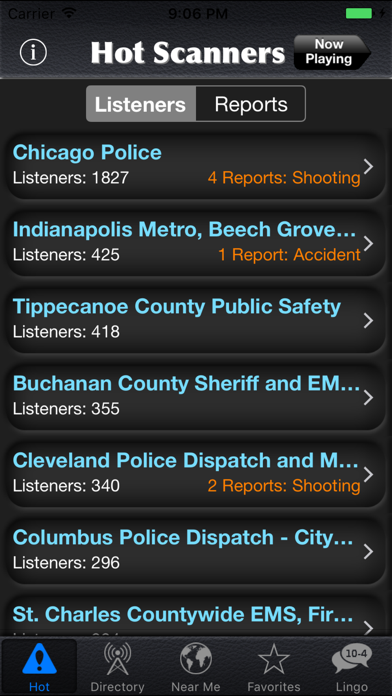 Police Radio Screenshot