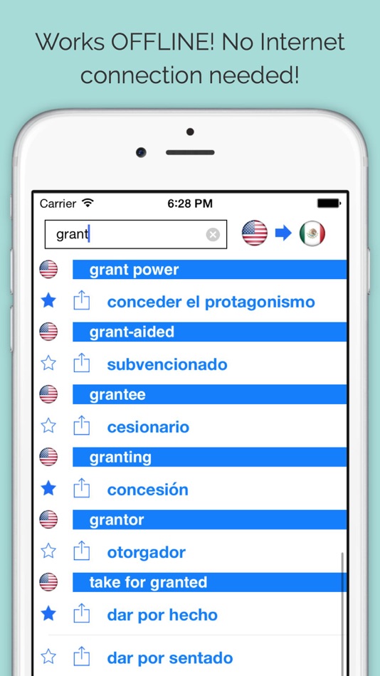 English - Mexican Spanish Dictionary Offline - 2.4.0 - (iOS)