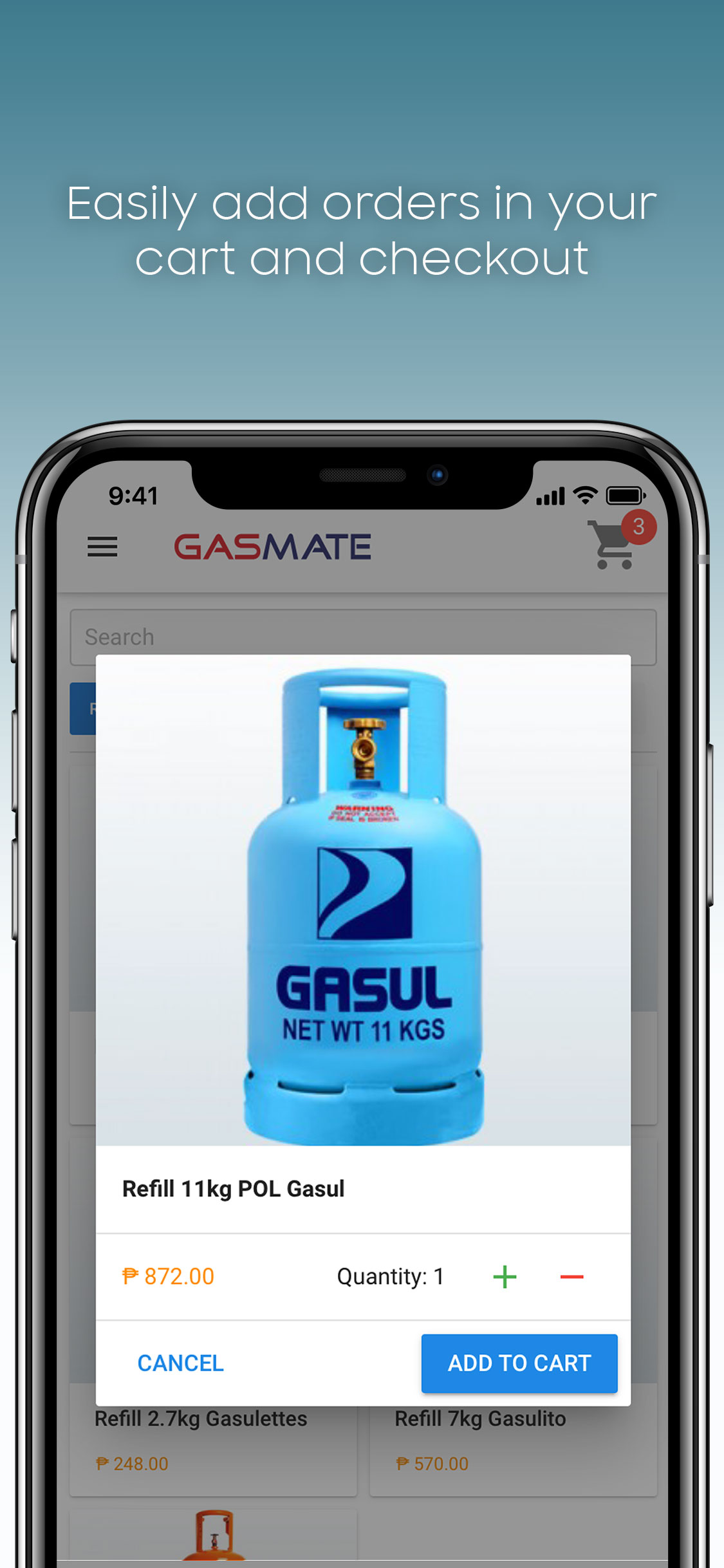 Gasmate Express Delivery