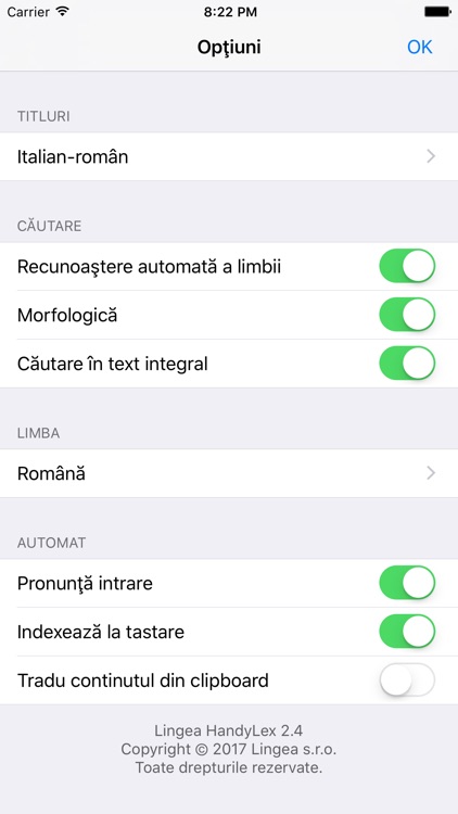 Lingea Italian-Romanian Advanced Dictionary screenshot-4