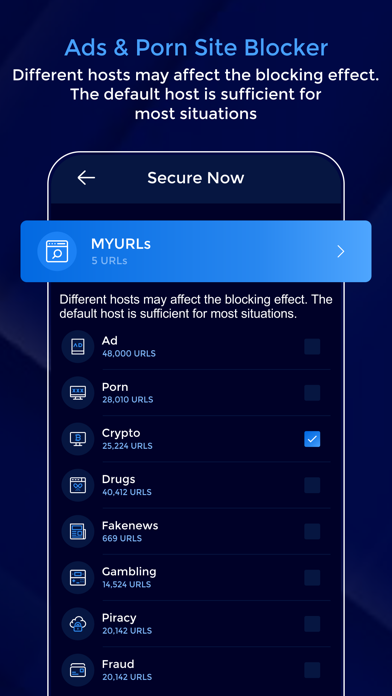 Ads & Porn Sites Blocker Screenshot