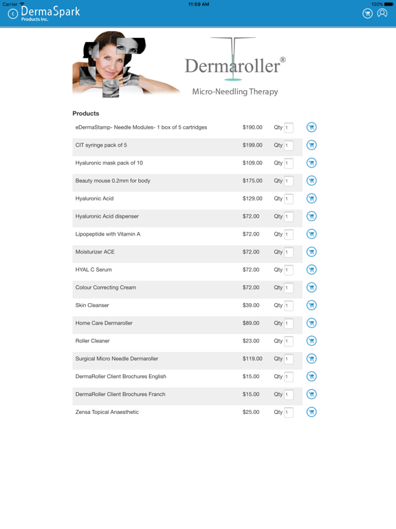 Screenshot #4 pour DermaSpark Store