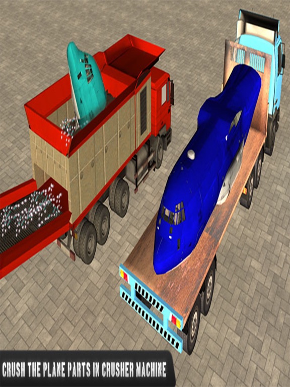 Extreme Plane Demolish Derby Crusher Crane iPad screenshot