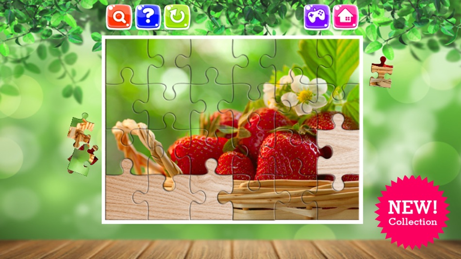 Fruit And Vegetable Jigsaw Puzzle For Kids Toddler - 1.0 - (iOS)