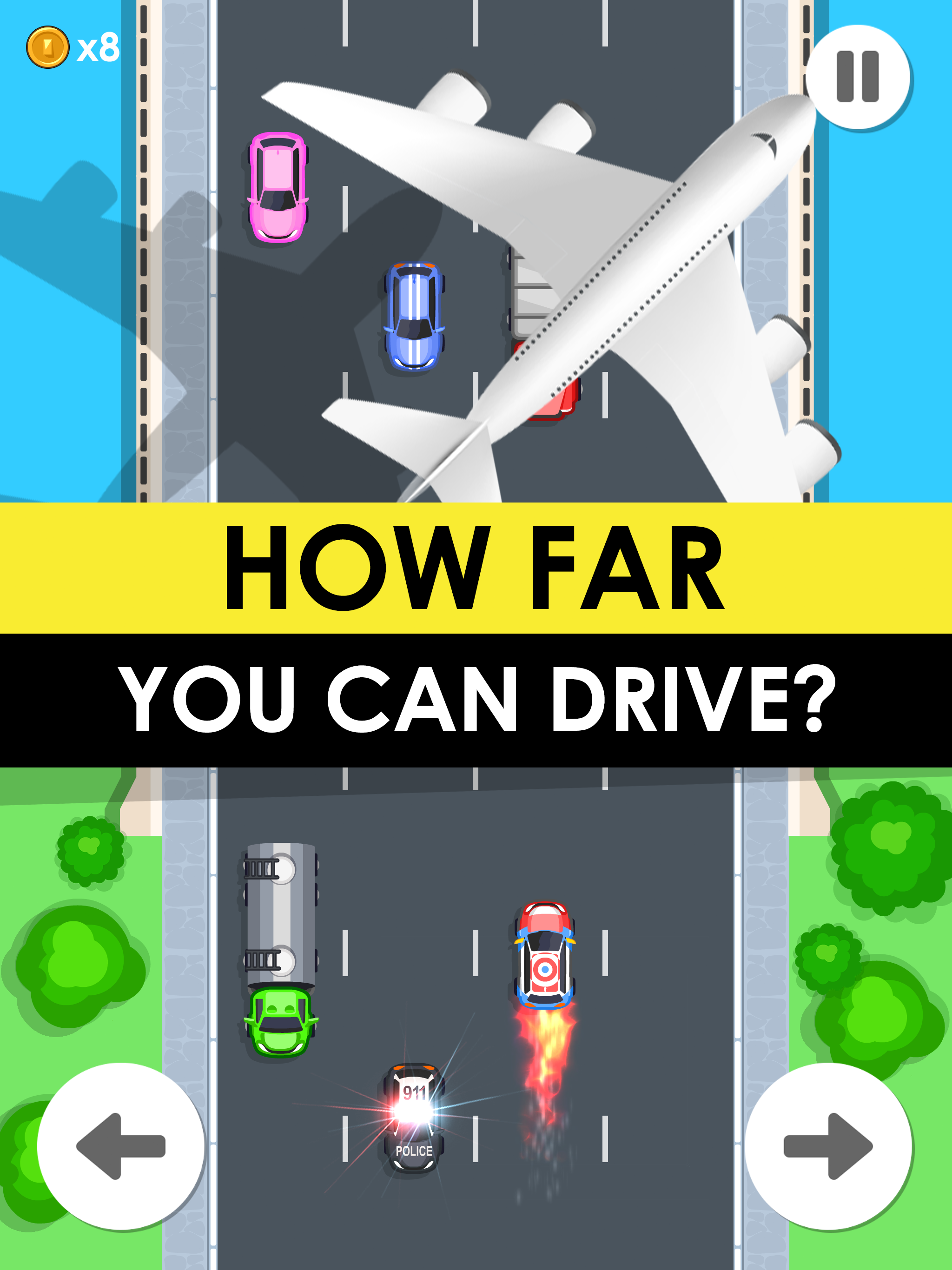 Drive Fast -  2d Retro Racing