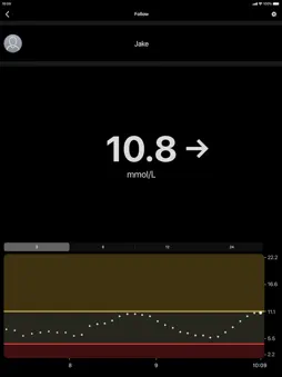 Dexcom Follow mmol/L DXCM4 screenshot 7