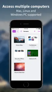 screens: vnc remote desktop iphone screenshot 2