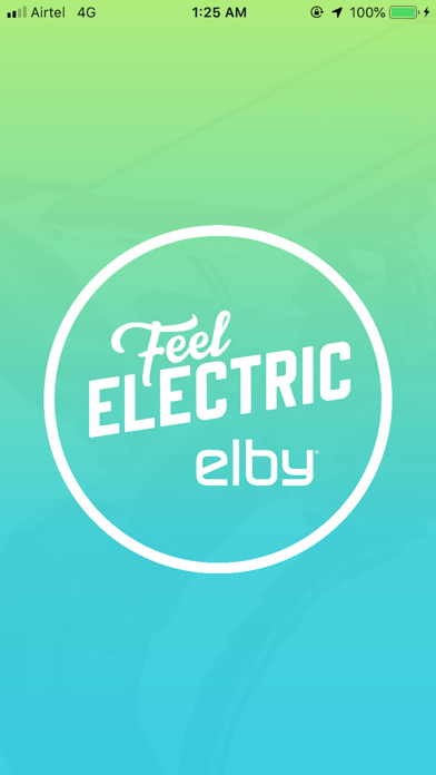 Elby's E-Bike Sharing App Screenshot
