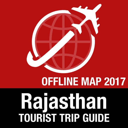 Rajasthan Tourist Guide + Offline Map icon