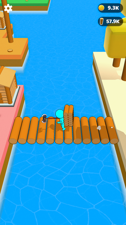 #9. Craftheim - 3D Idle Lumberjack (iOS) 由: AI Games FZ