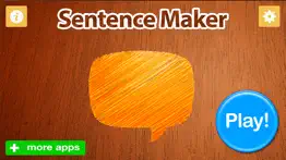 sentence maker: educational learning game for kids problems & solutions and troubleshooting guide - 2