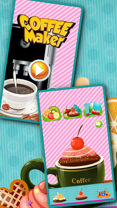 チョコレートとコーヒーメーカー料理ゲームのおすすめ画像1