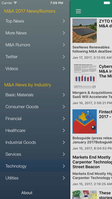 Screenshot #3 pour Mergers & Acquisitions News Free - M&A Updates
