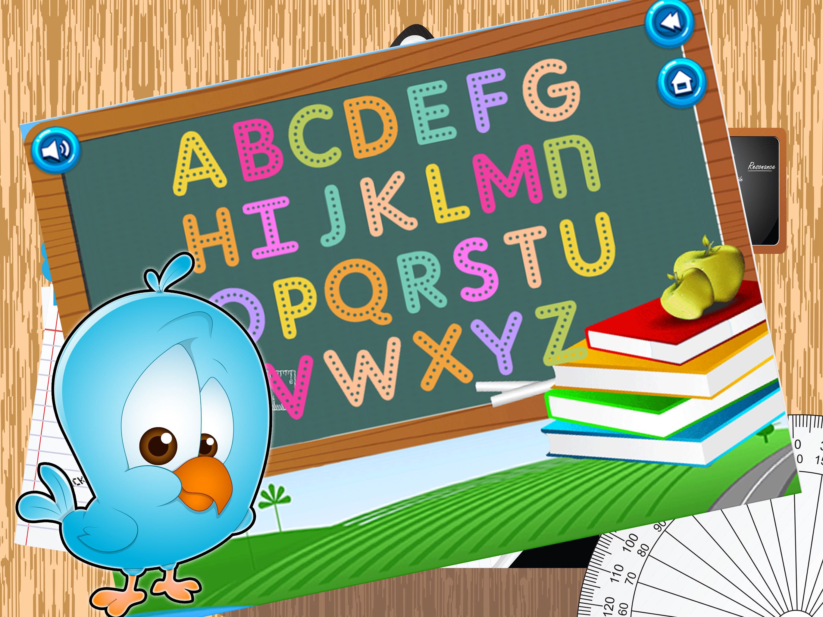 ABC Tracing Letters A To Z - Clan Of Animals