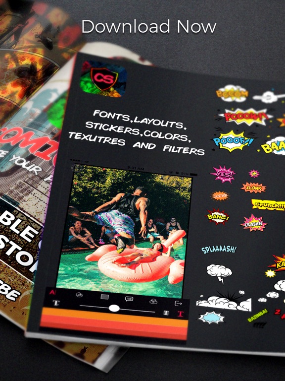 Comic Strip - Comic Maker iPad screenshot 4 - Lifestyle app