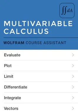 Game screenshot Wolfram Multivariable Calculus Course Assistant mod apk