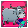 Coloring Book Drawing Buffalo Man  for kids games