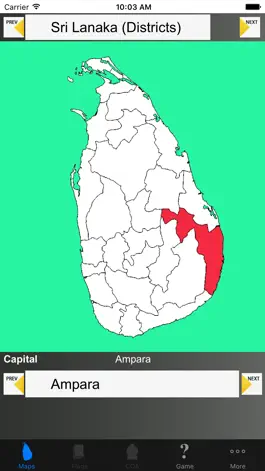 Game screenshot Sri Lanka District Maps and Capitals mod apk