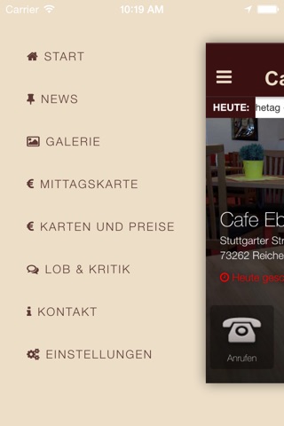 Cafe Eberle screenshot 2