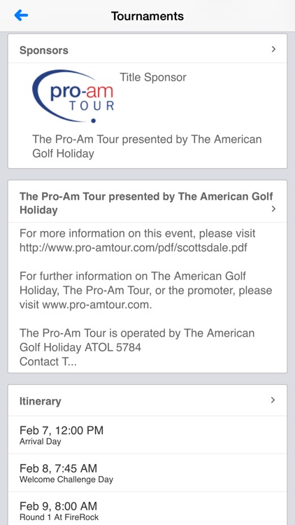 The Professional Golfers' Association screenshot-4