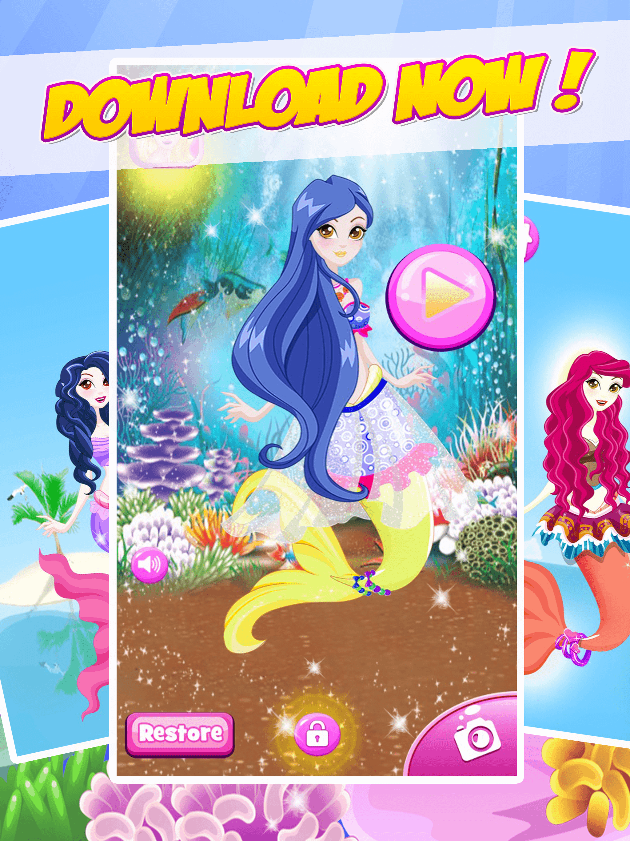 The Princess Mermaid Dress Up Games screenshot 10