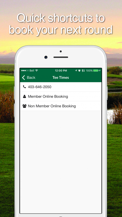 Nanton Golf Club Screenshot