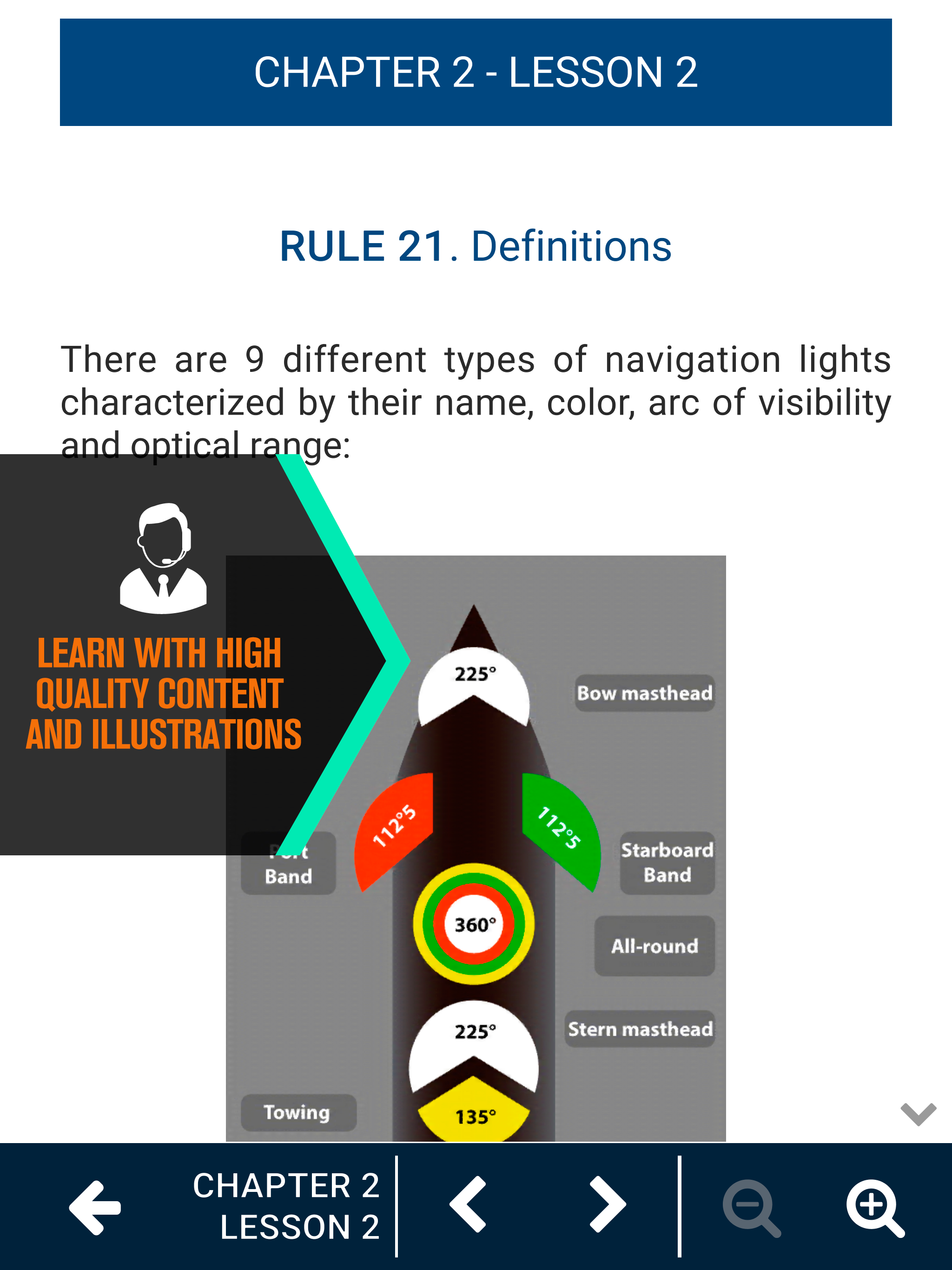 ColRegs: Nav Light Quiz screenshot 7